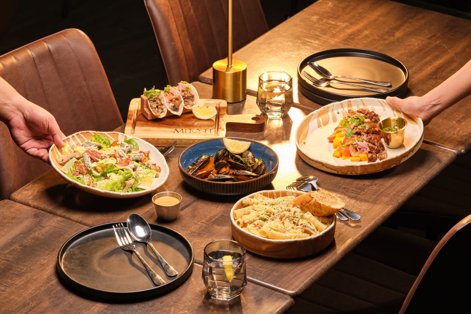 Food photography for a restaurant client